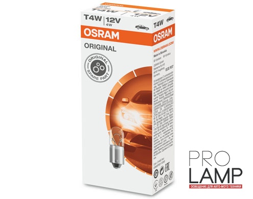 Галогеновые лампы Osram Original Line T4W - 3893-S (10 шт.)
