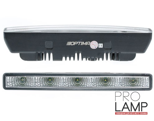 Дневные ходовые огни Universal LED 5 (DRL) — Optima Premium DRL Universal LED 5 3
