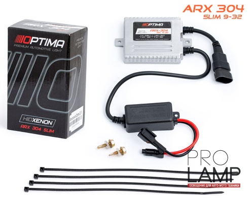 Блок розжига ксенона Optima Premium ARX-304 Slim: Optima Premium ARX 304 9 32 3