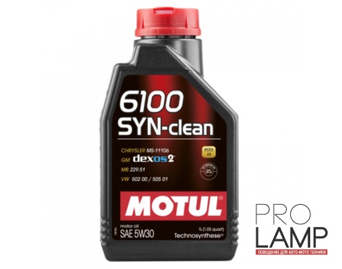 MOTUL 6100 SYN-CLEAN 5W-30 - 1 л.: 1c09f090af737a0c7ba3eb4776cb7523