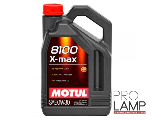 MOTUL 8100 X-MAX 0W-30 - 4 л.: 68783697b4f238bb2c031c6dd44b1242