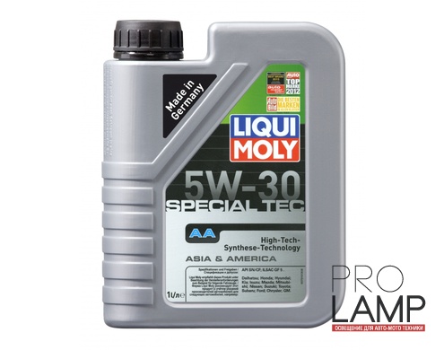 LIQUI MOLY Special Tec AA 5W-30 — НС-синтетическое моторное масло 1 л.: liqui moly special tec aa 5w 30 hc