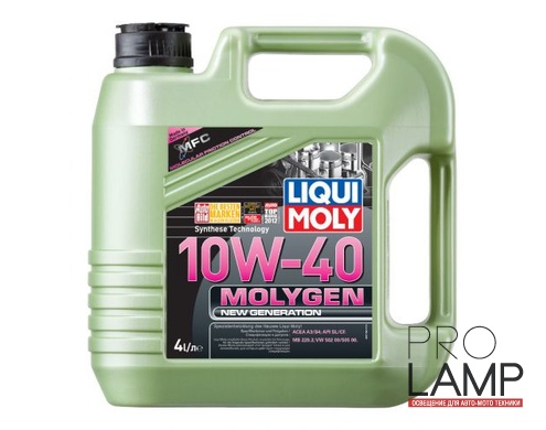 LIQUI MOLY Molygen New Generation 10W-40 — НС-синтетическое моторное масло 4 л.: 2109 500x500