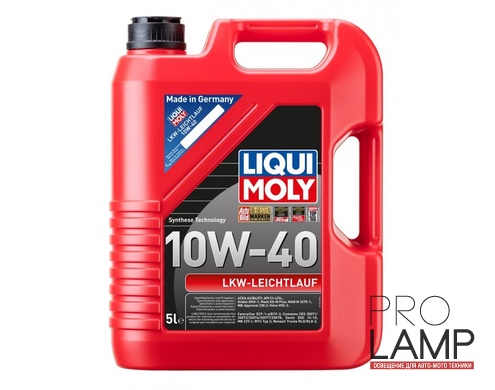 LIQUI MOLY LKW-Leichtlauf-Motoroil Basic 10W-40 — НС-синтетическое моторное масло 5 л.: truck lkw llmool 10w40 5l liqui