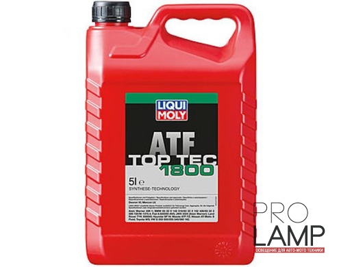 LIQUI MOLY Top Tec ATF 1800 — НС-синтетическое трансмиссионное масло для АКПП 5 л.: 20662 500x500