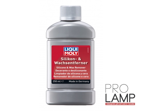 LIQUI MOLY Silikon & Wachs-Entferner — Средство для удаления силикона и воска 0.5 л.: liqui moly silikon wachs entferner