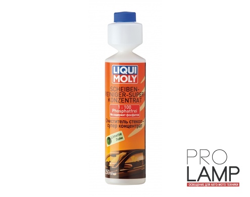 Для стекол, очиститель суперконцентрат (лайм) 0.25 л.: liqui moly scheiben reiniger super konzentrat dlya stekol