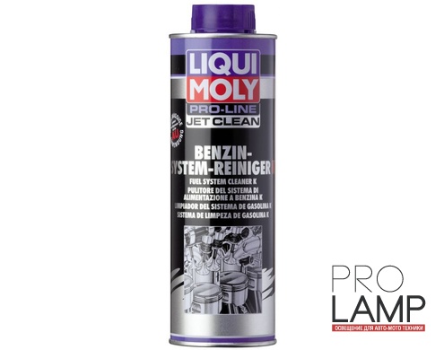 LIQUI MOLY Pro-Line JetClean Benzin-System-Reiniger Konzentrat — Жидкость для очистки бензиновых систем впрыска 0.5 л