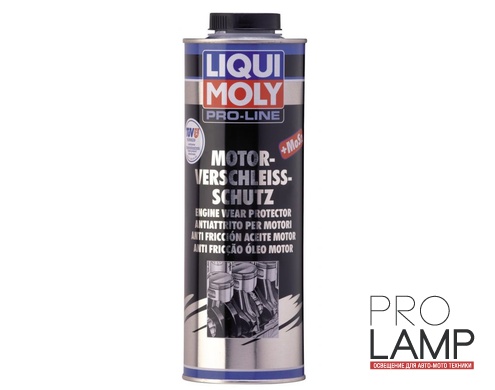 LIQUI MOLY Pro-Line Motor-Verschleiss-Schutz — Антифрикционная присадка с дисульфидом молибдена в моторное масло 1 л