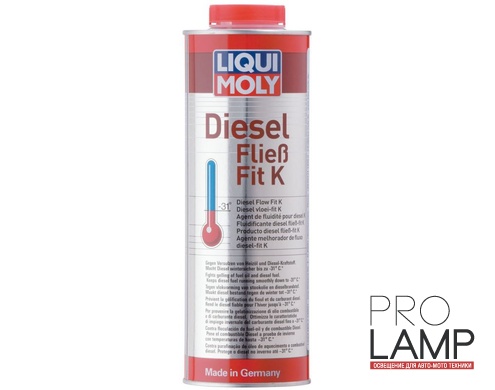 LIQUI MOLY Diesel Fliess-Fit K — Дизельный антигель концентрат 1 л.: antigel dizelniy liqui moly diesel fliess fit k