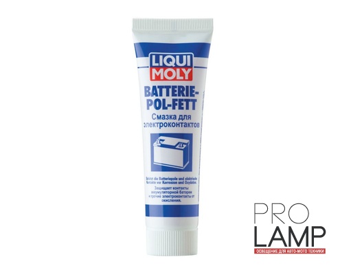 LIQUI MOLY Batterie-Pol-Fett — Смазка для электроконтактов 0.05 л.: smazka liqui moly batterie pol fett dlya