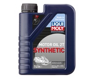 LIQUI MOLY Snowmobil Motoroil 2T Synthetic — Синтетическое моторное масло для снегоходов 1 л.