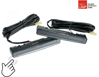 ДХО и комплект проводки - Optima Premium DRL Universal Glide Black 